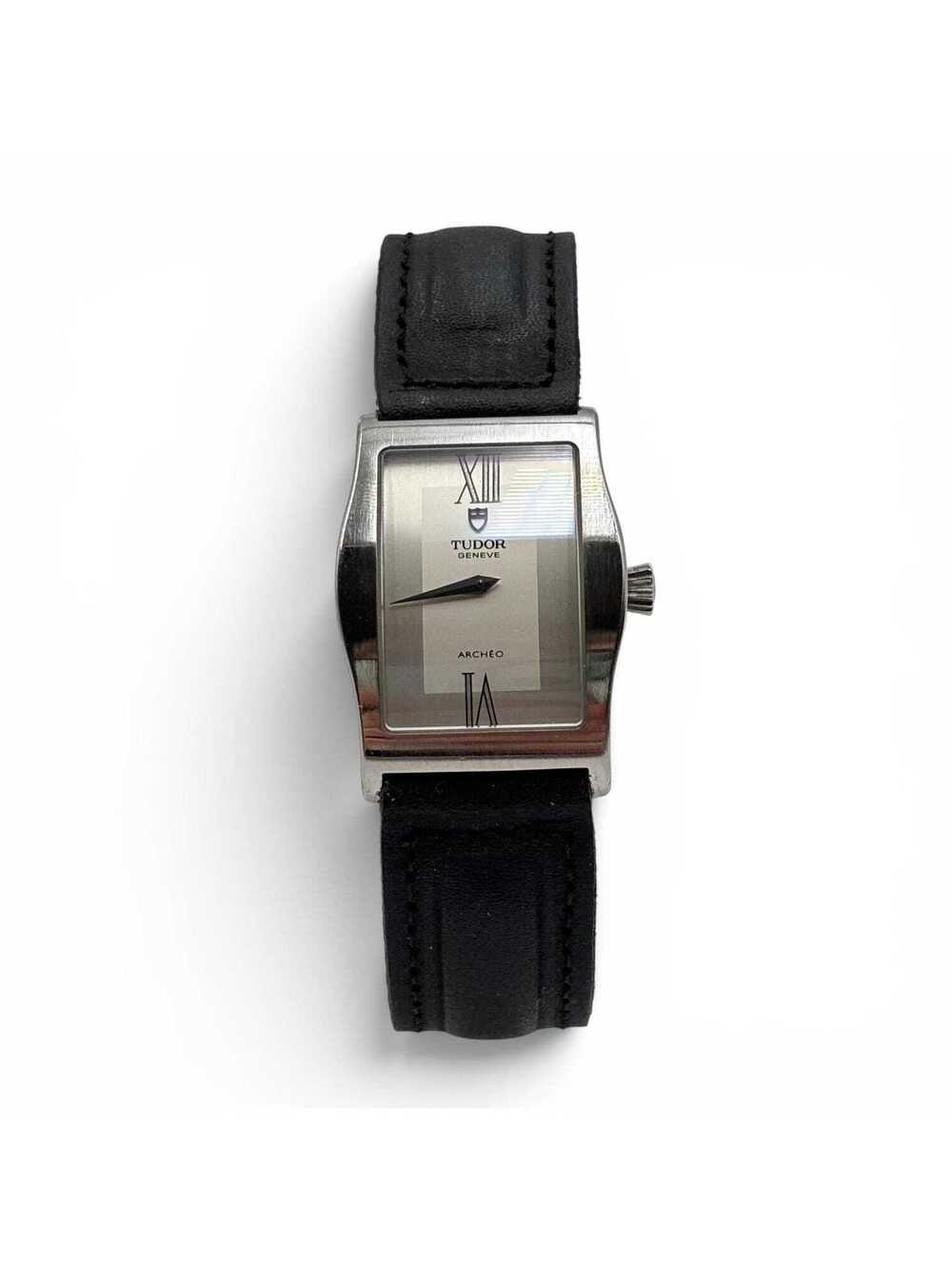 Tudor Archéo Stainless Steel Quartz Watch Silver Dial 25mm